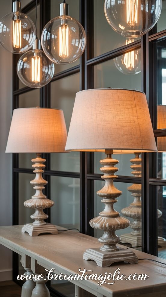 farmhouse table lamps