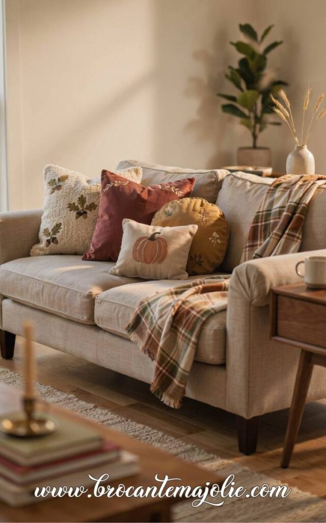 cozy fall living room decor