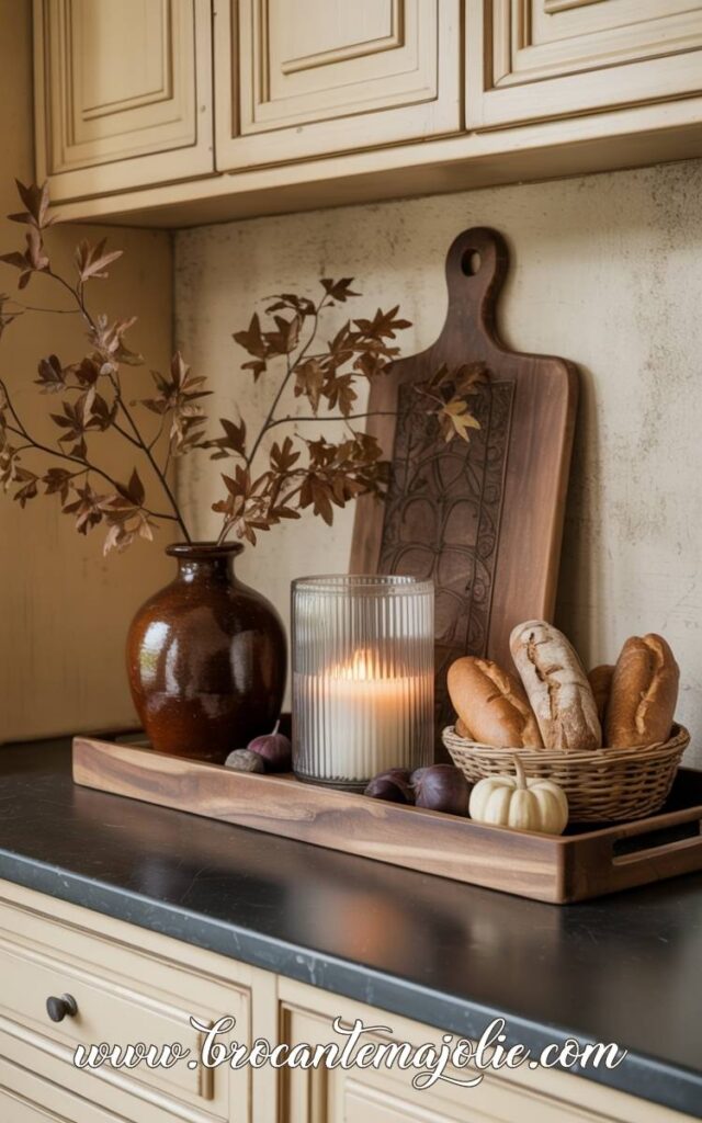 fall Rustic Farmhouse Counter Tray