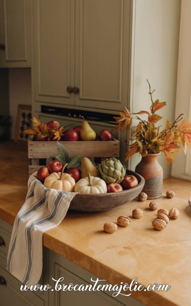 Fall Kitchen Countertop Decor