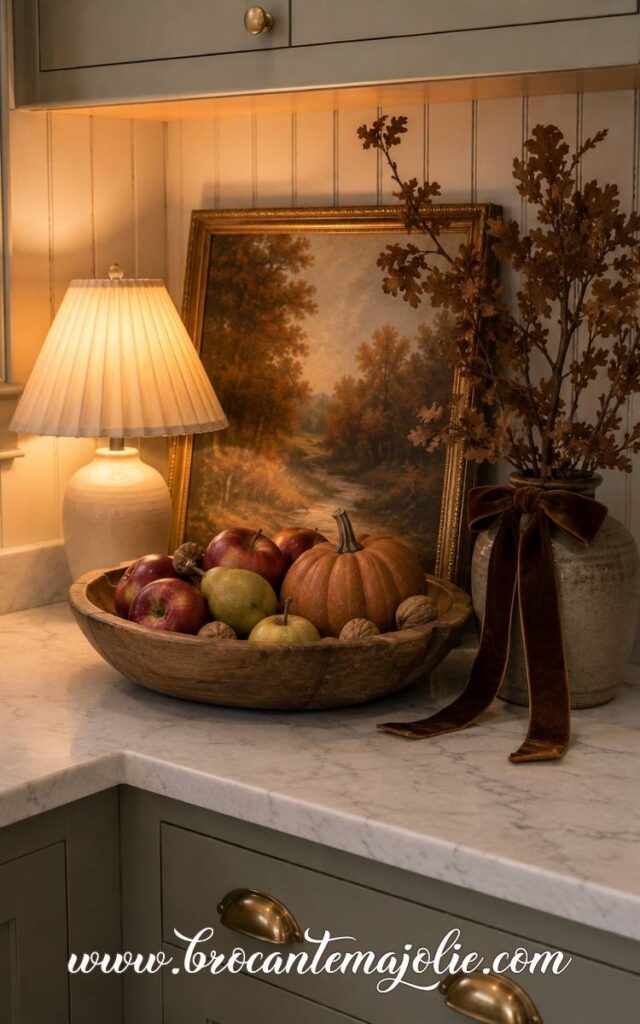Fall Kitchen Countertop Decor