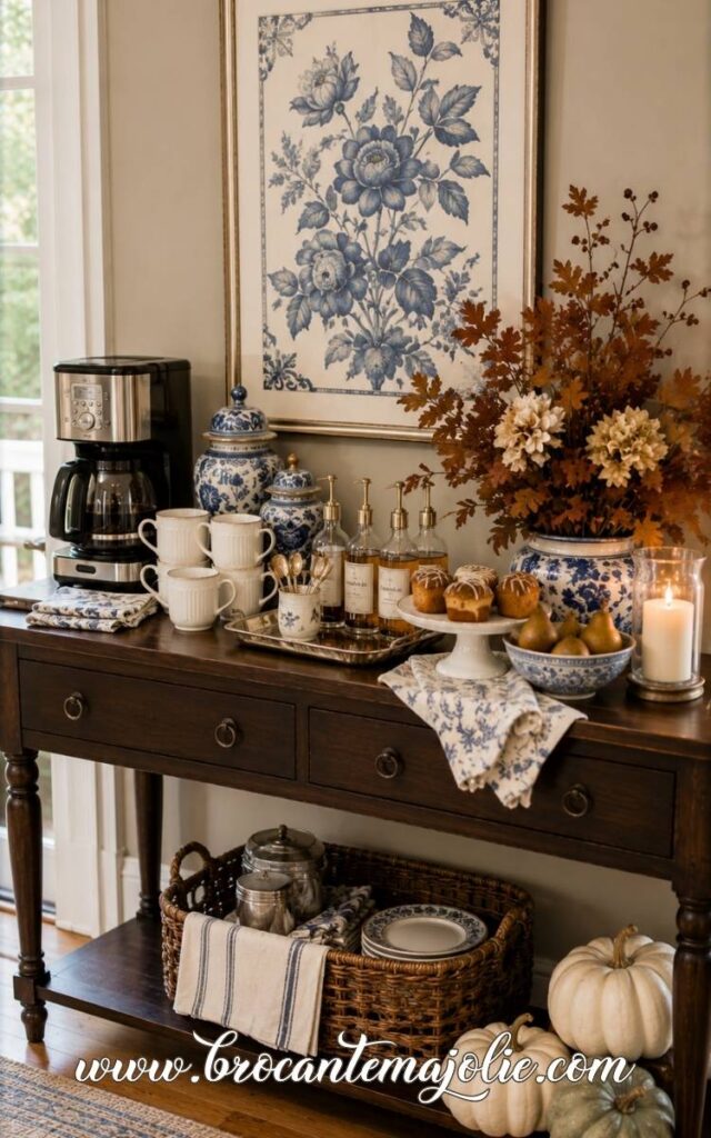 Fall Coffee Bar Ideas for a Cozy Kitchen Counter
