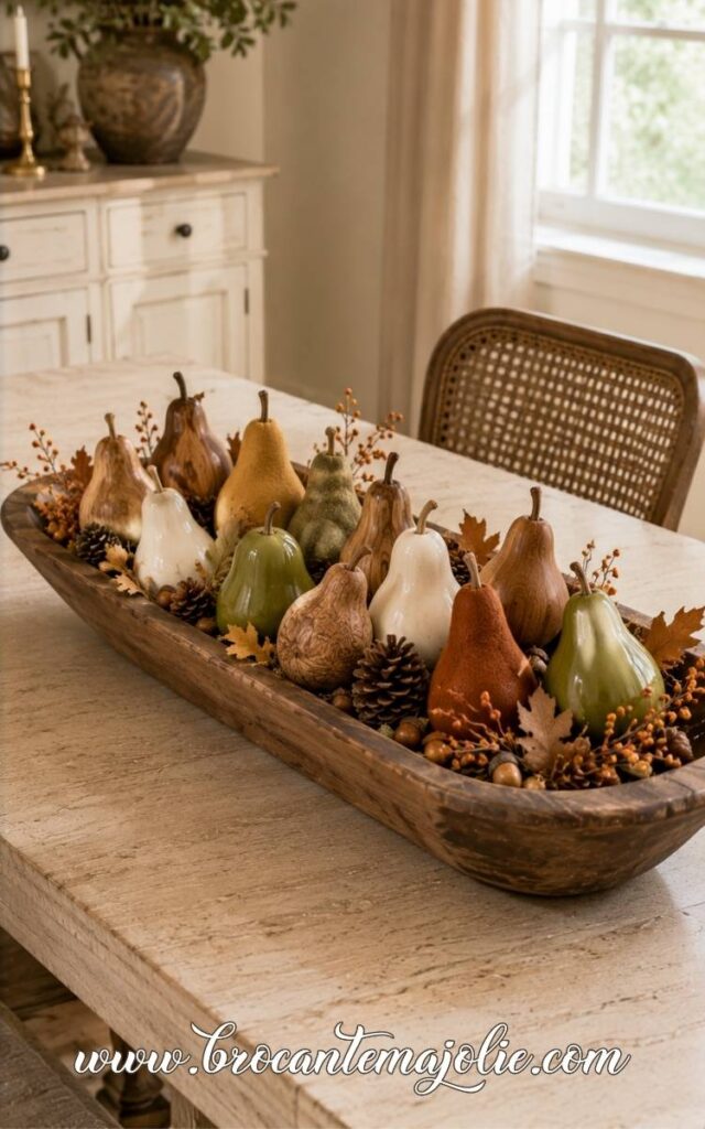 pear-filled fall dough bowl
