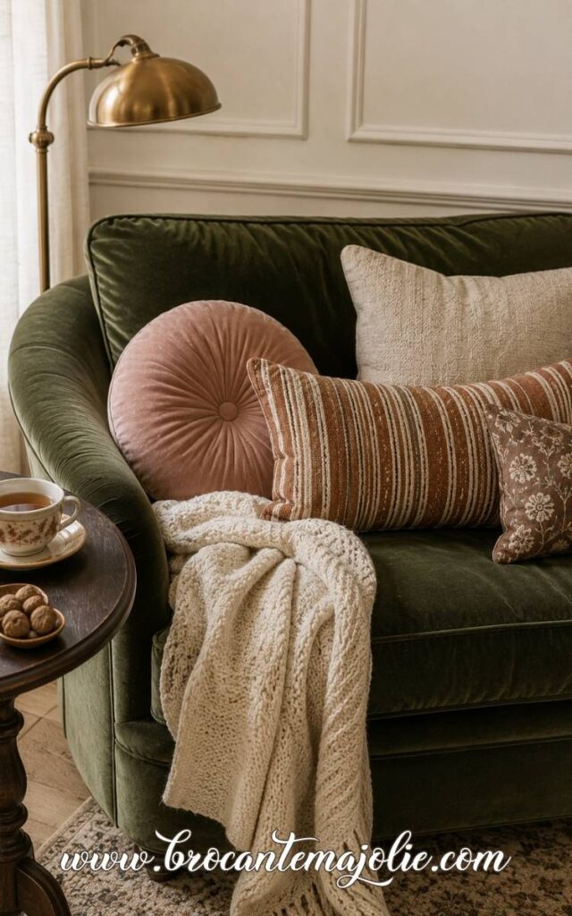 fall living room decor