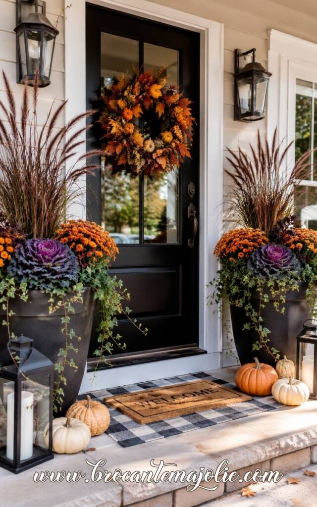 fall outdoor planter ideas