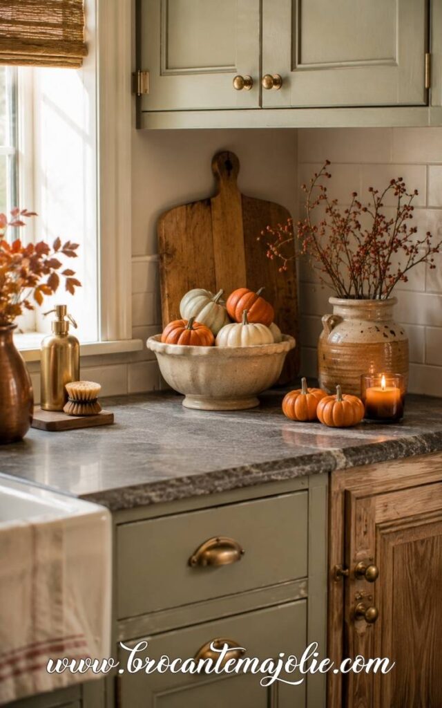 pumpkin decor ideas kitchen