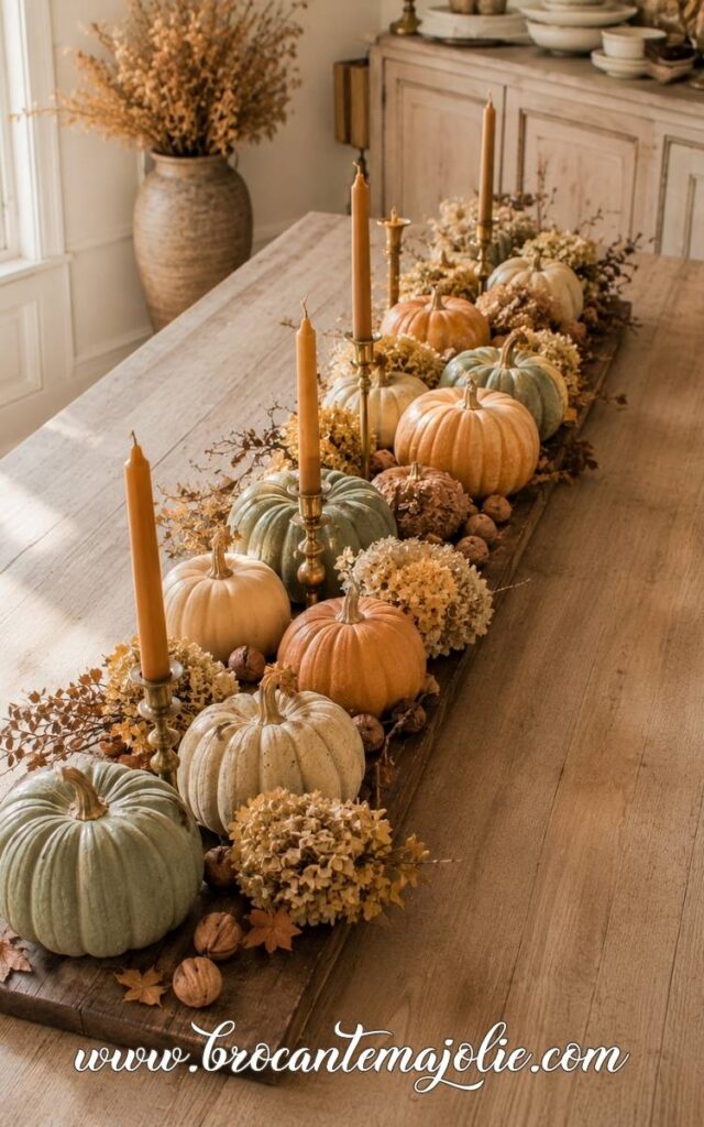pumpkin centerpiece