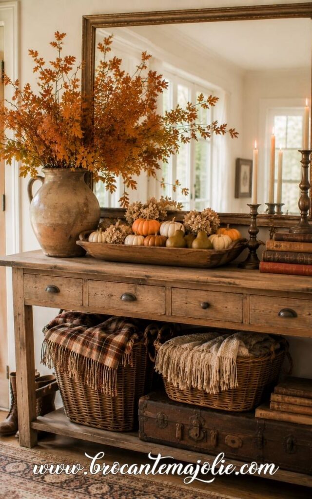 rustic fall decor