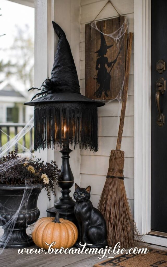 witch halloween outdoor decor