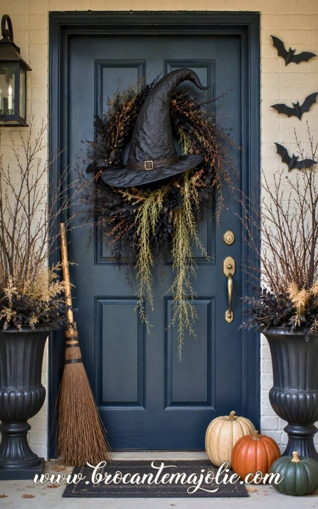 Witch Halloween Front Door