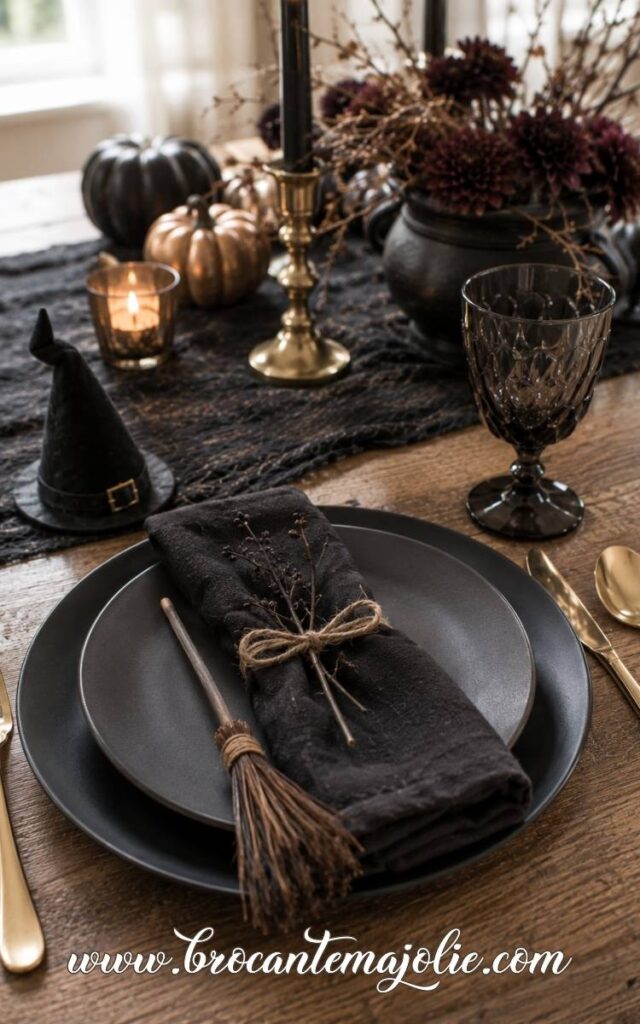 Witch Halloween Table decor