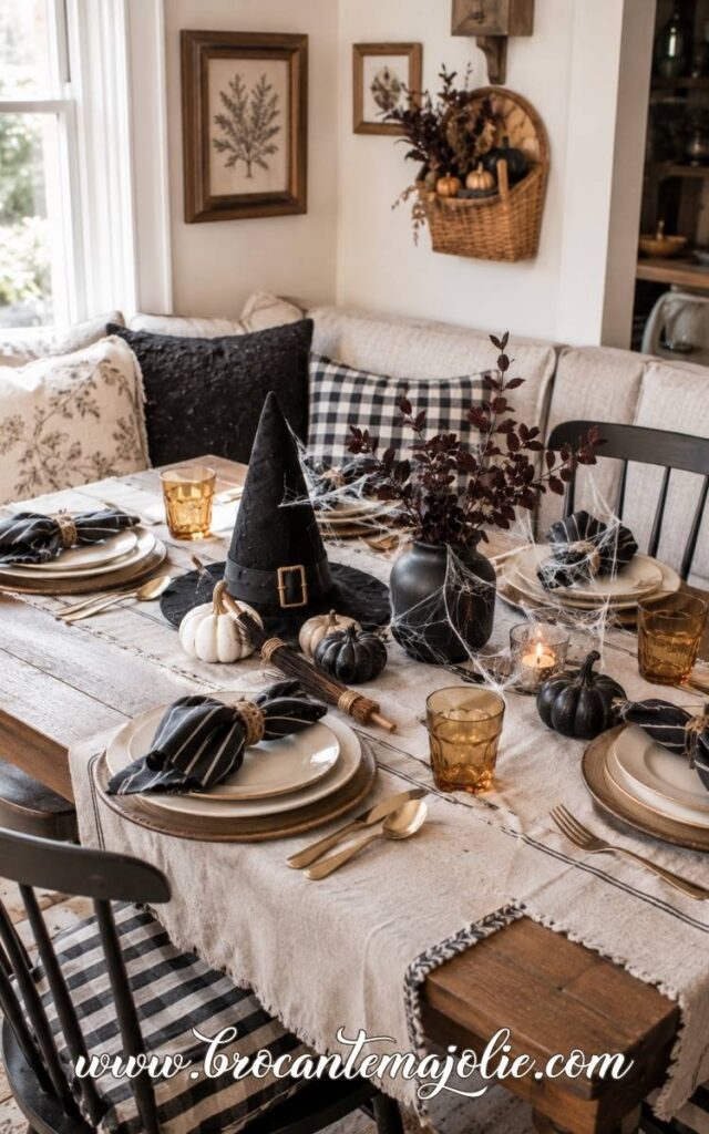 Witch Halloween Tablescapes
