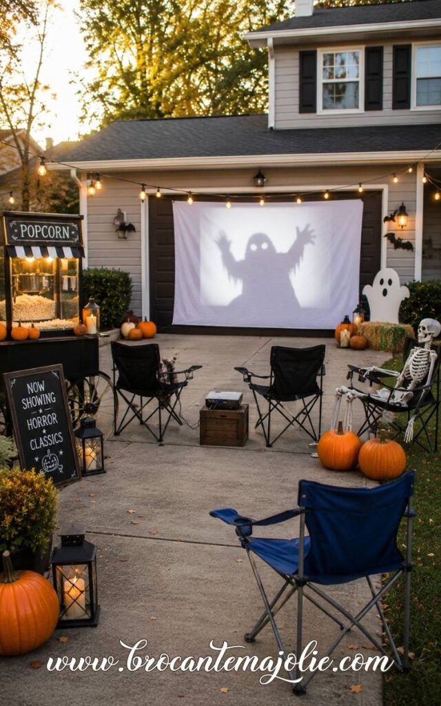 halloween driveway yard