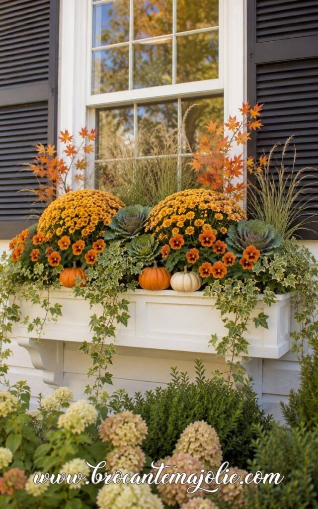 window boxes ideas for fall