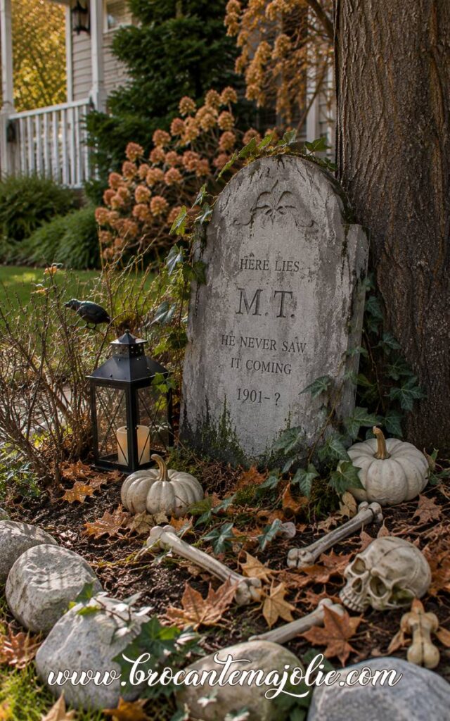 Graveyard Halloween Yard