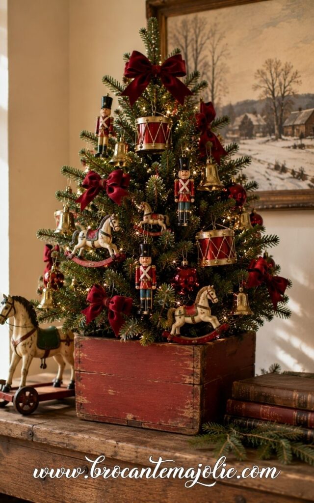 vintage mini christmas tree