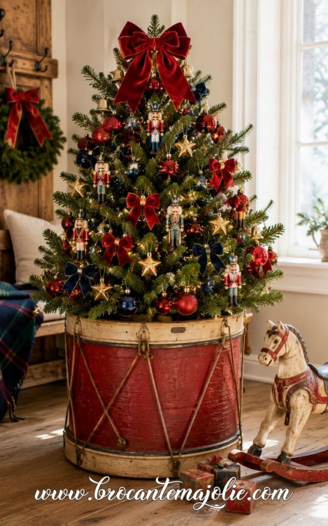 vintage mini christmas tree