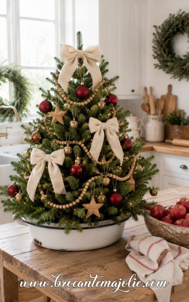 tabletop christmas tree