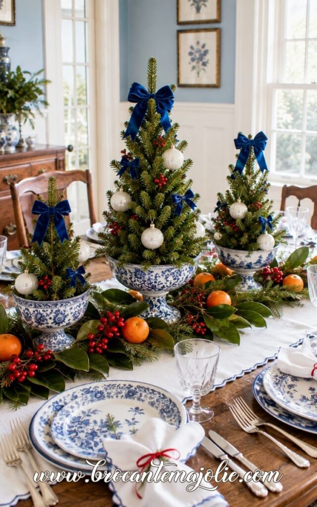 chinoiserie mini christmas tree