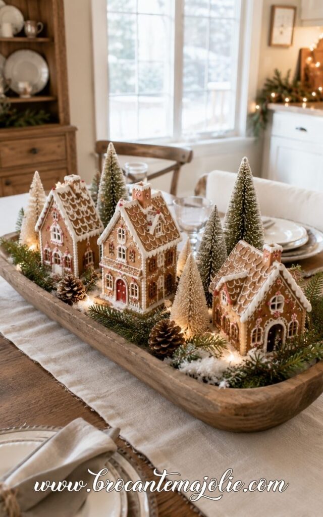 gingerbread kitchen centerpiece