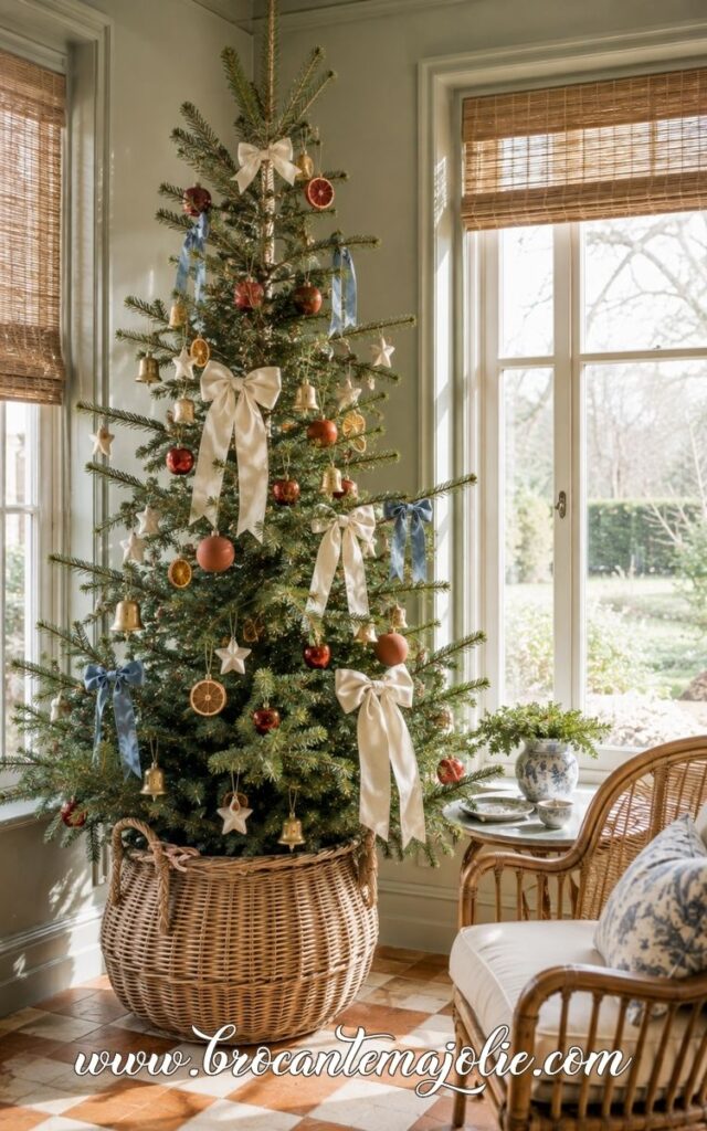 french country christmas tree