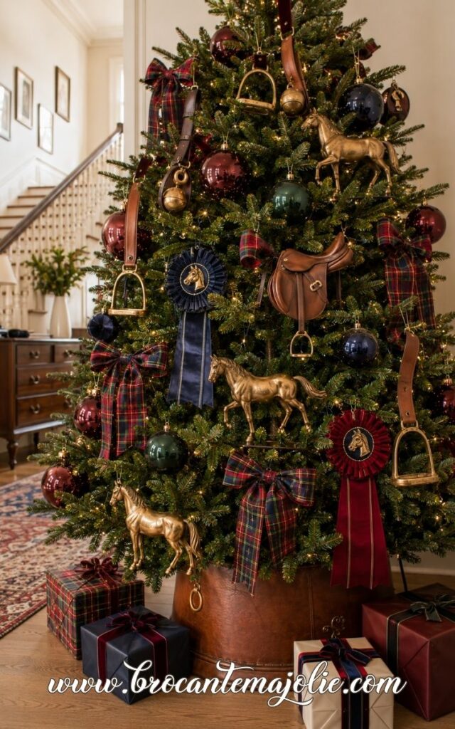 ralph lauren christmas equestrian tree