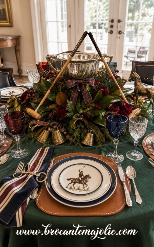ralph lauren christmas table centerpiece