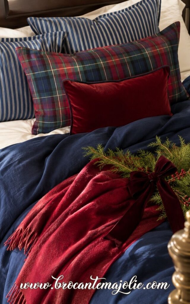 ralph lauren christmas bedding decor