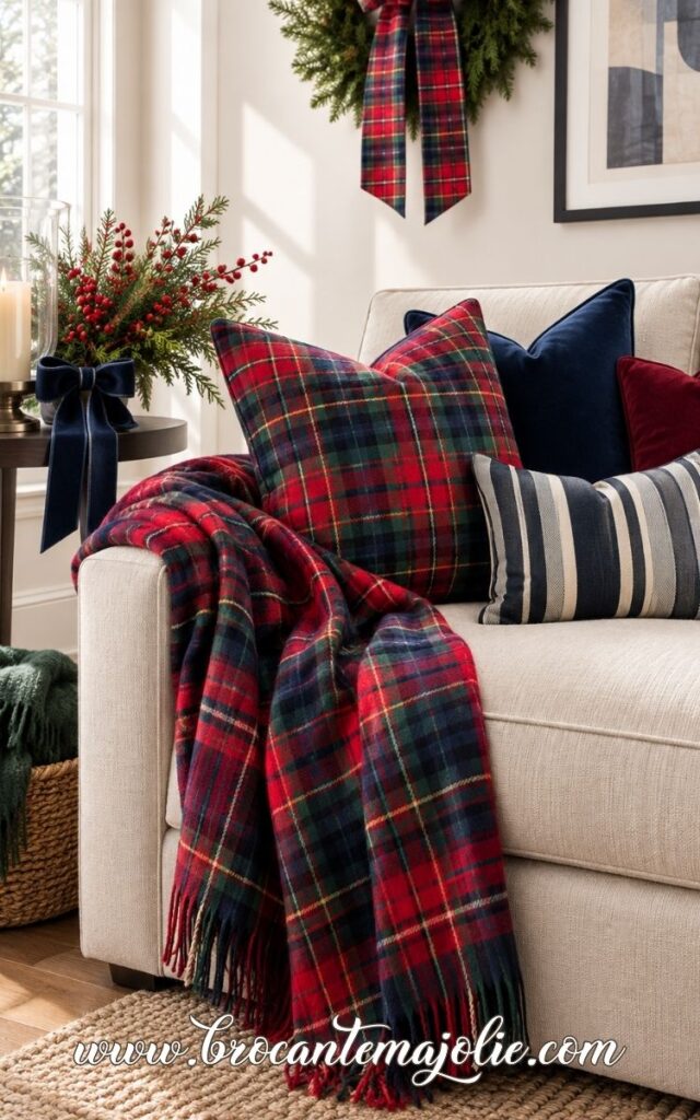 ralph lauren christmas living room