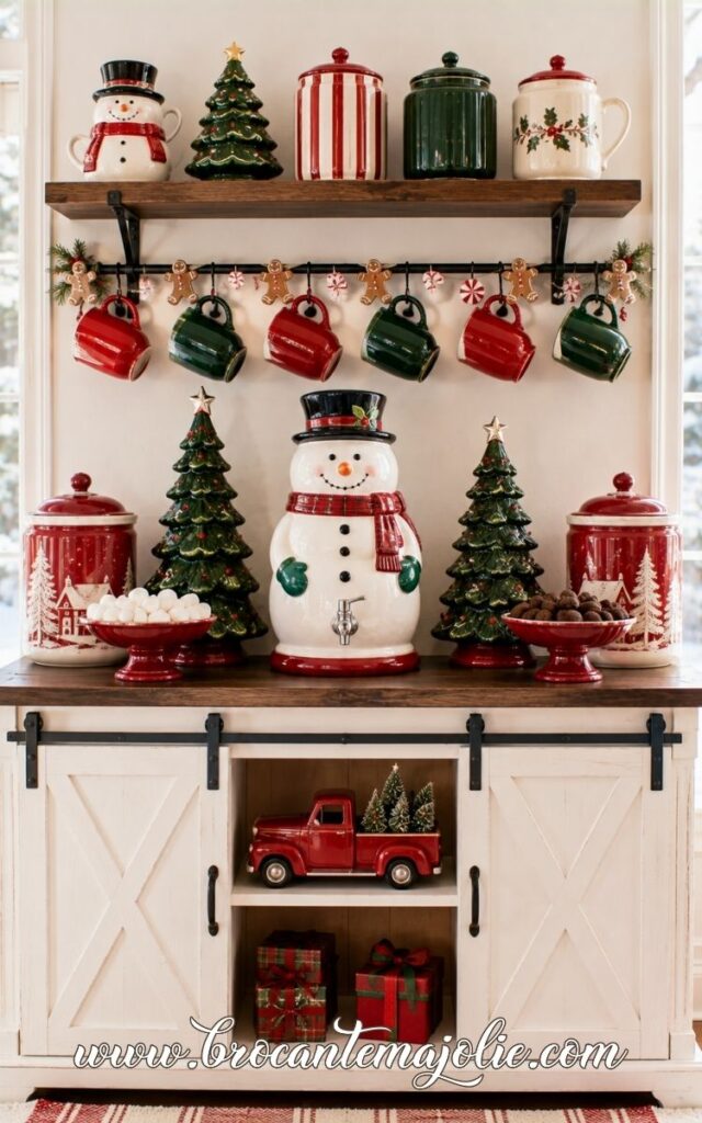 christmas hot coffee mugs
