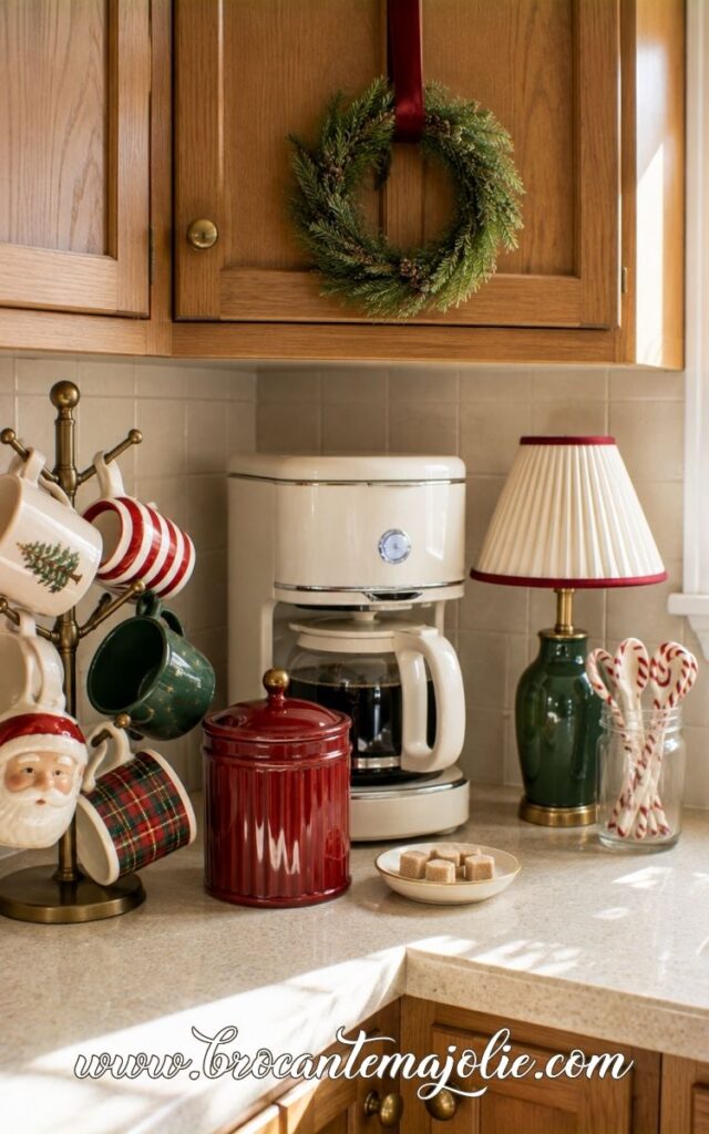 christmas coffee corner